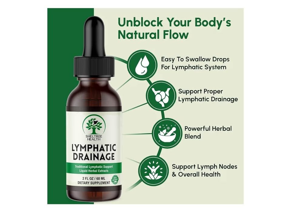 Lymphatic Drainage - Drops, 2 Fl. Oz Organic Vegan - photo 2