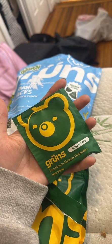 grüns superfood green gummies - photo 2