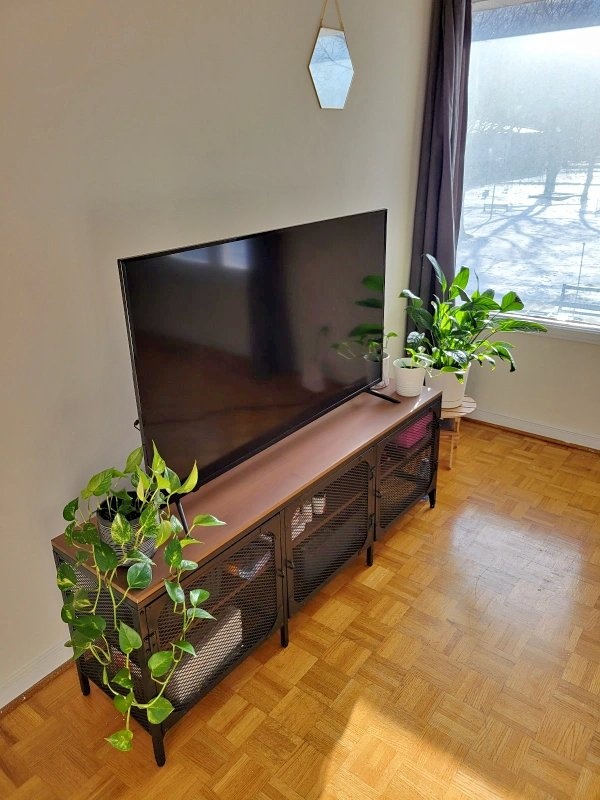MOVING SALE - IKEA FJÄLLBO TV Bench – Black – $60