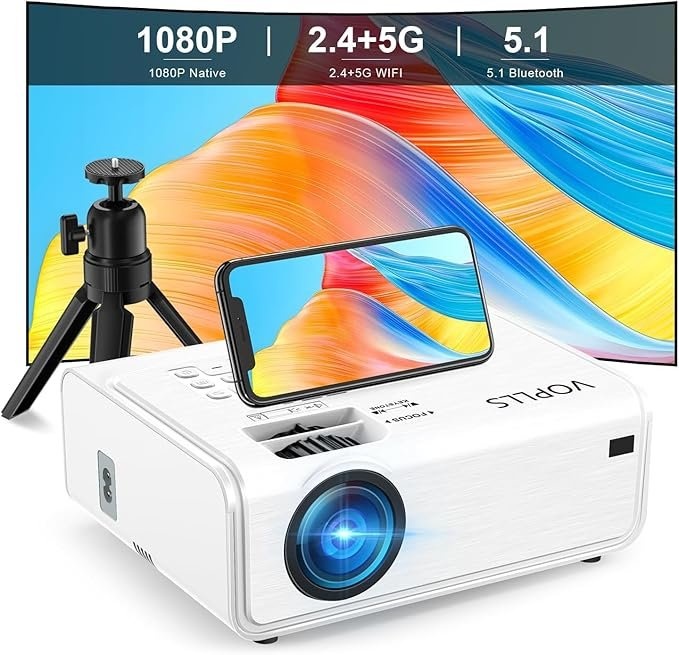 MOVING SALE - Big Screen Projector, WiFi & Bluetooth, 50% OFF - photo 4