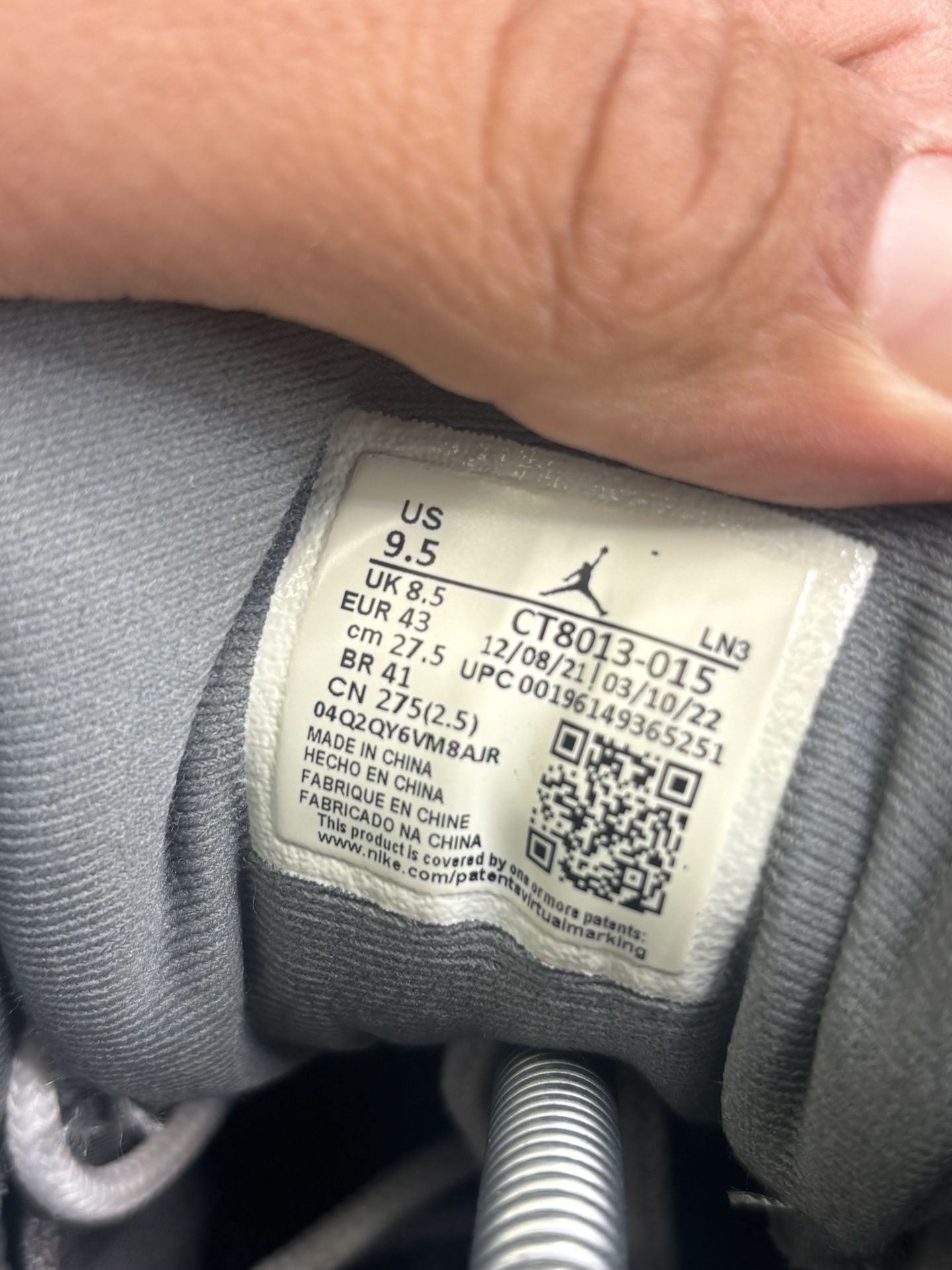 Air Jordan 12 Stealth - photo 5