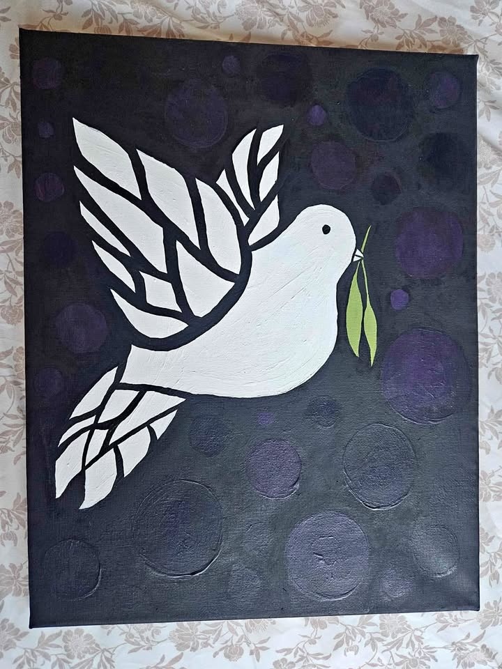 Dove Painting