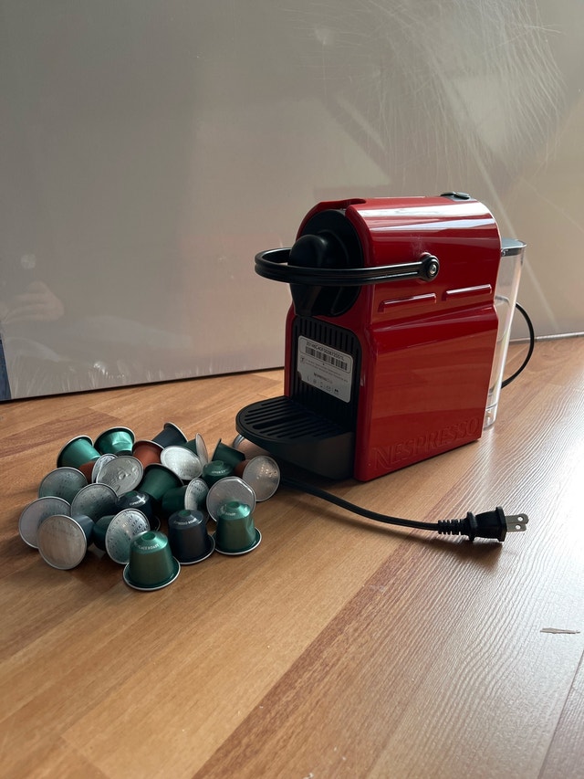 Nespresso with pods