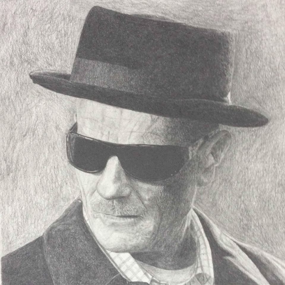 3 Breaking Bad Heisenburg Drawings - photo 4