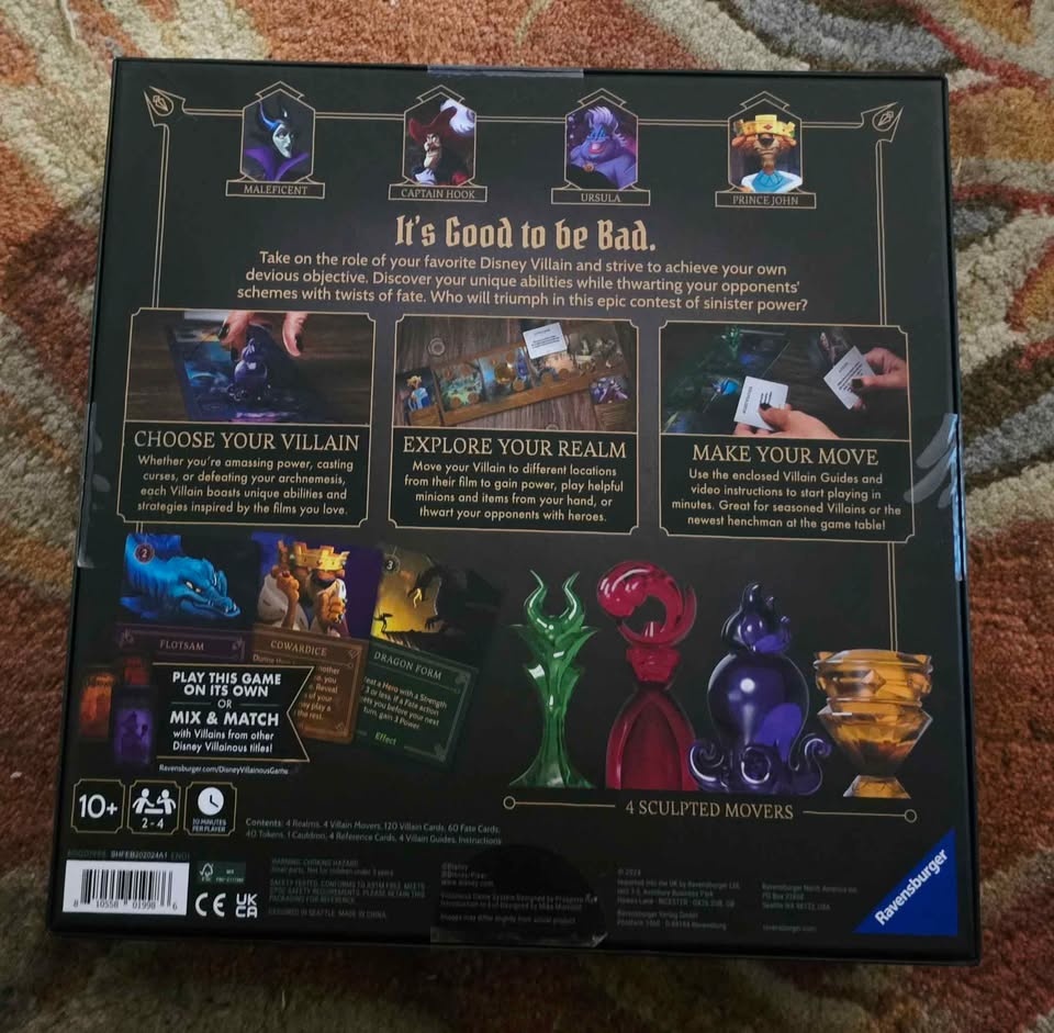Disney Villainous: Introduction to Evil Board Game - photo 2