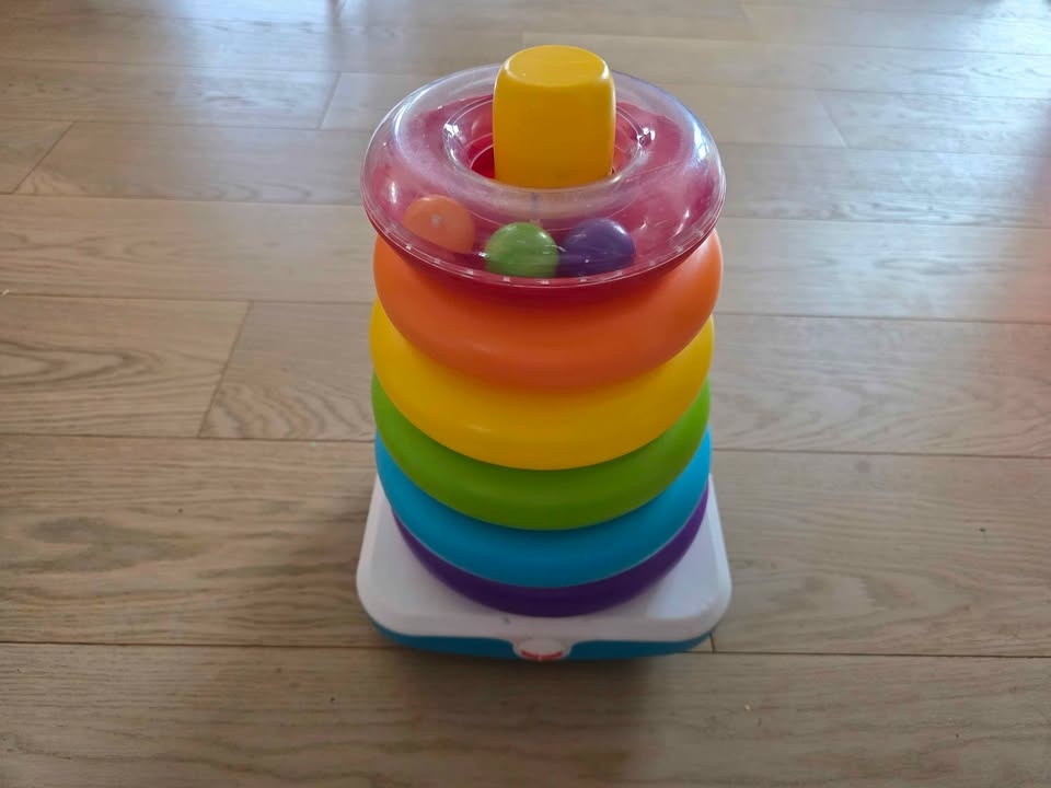 Fisher Price giant stacking rings