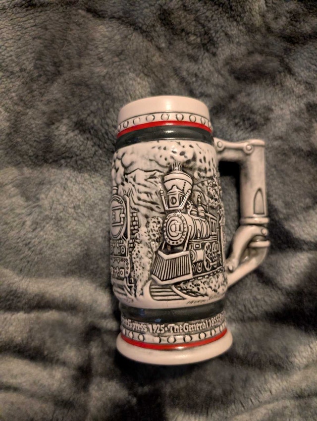 Train Beer Stein - photo 2