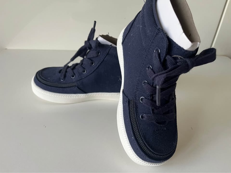 Billy Kids canvas booties size 11 navy - photo 2