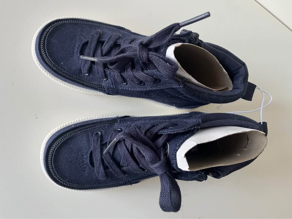 Billy Kids canvas booties size 11 navy - photo 3