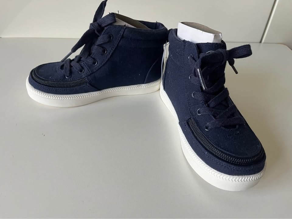 Billy Kids canvas booties size 11 navy - photo 4
