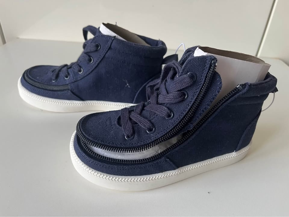 Billy Kids canvas booties size 11 navy - photo 5