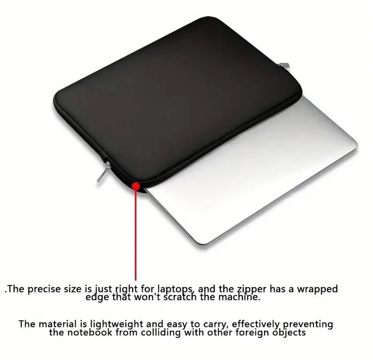 Laptop Sleeve / Bag with Zip - photo 4