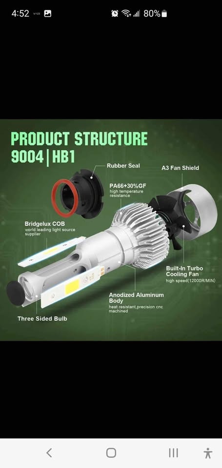 Led Headlight Bulbs ( for cars and trucks) - photo 2