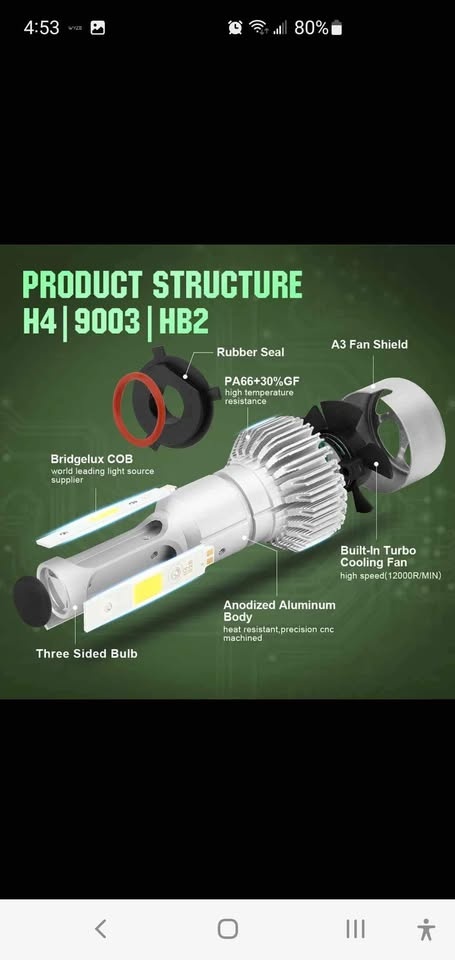 Led Headlight Bulbs ( for cars and trucks) - photo 3
