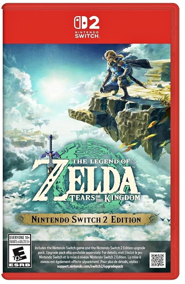 Zelda: Tears of the Kingdom – Nintendo Switch 2 Edition (Brand N