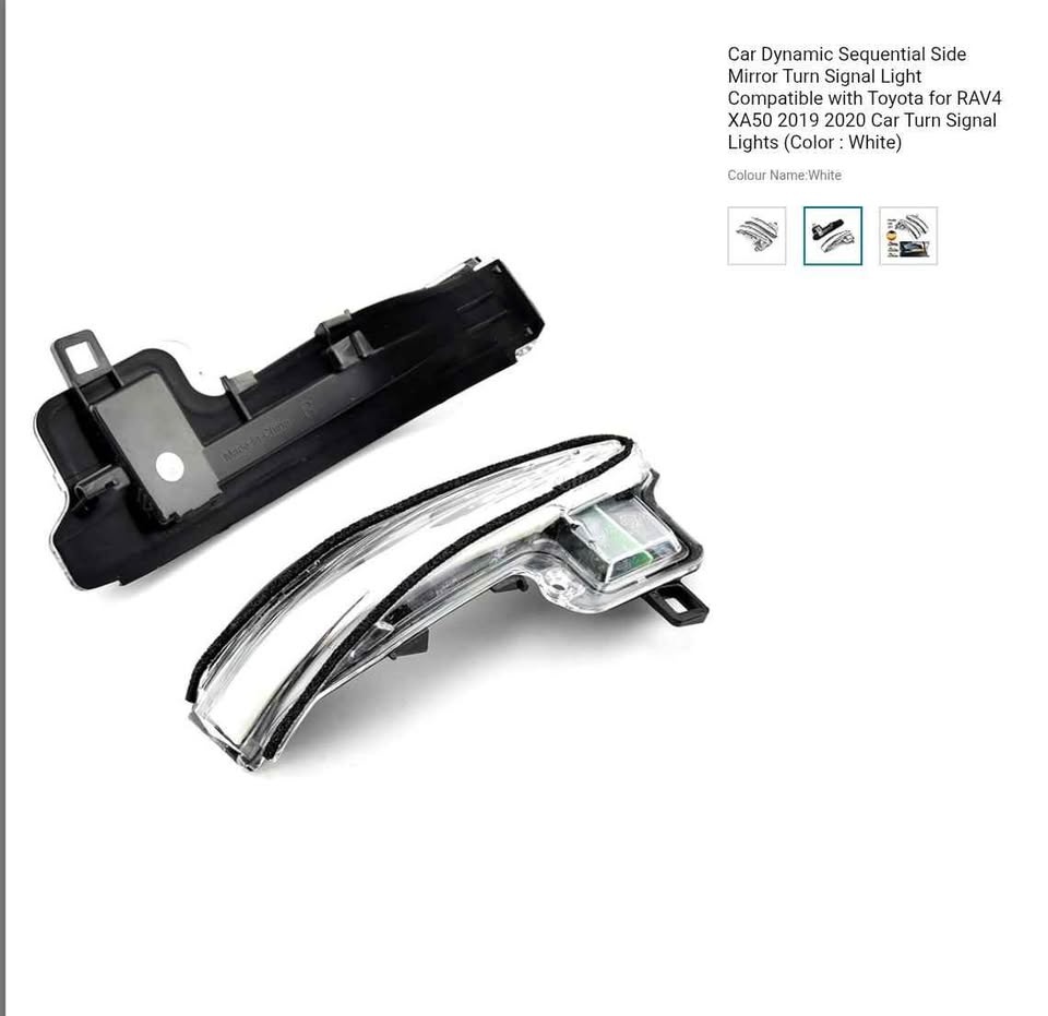 Car Dynamic Sequential Side Mirror Turn Signal Light - photo 4