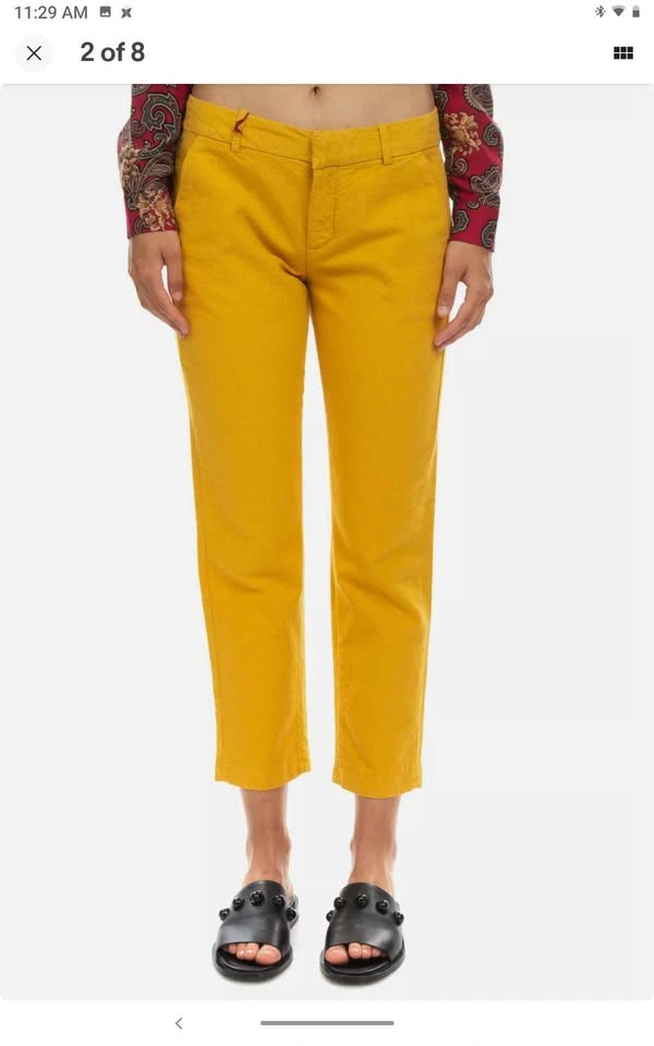 TRUE NYC Trousers Size 24 Polka Dot Made in Italy BNWT - photo 3