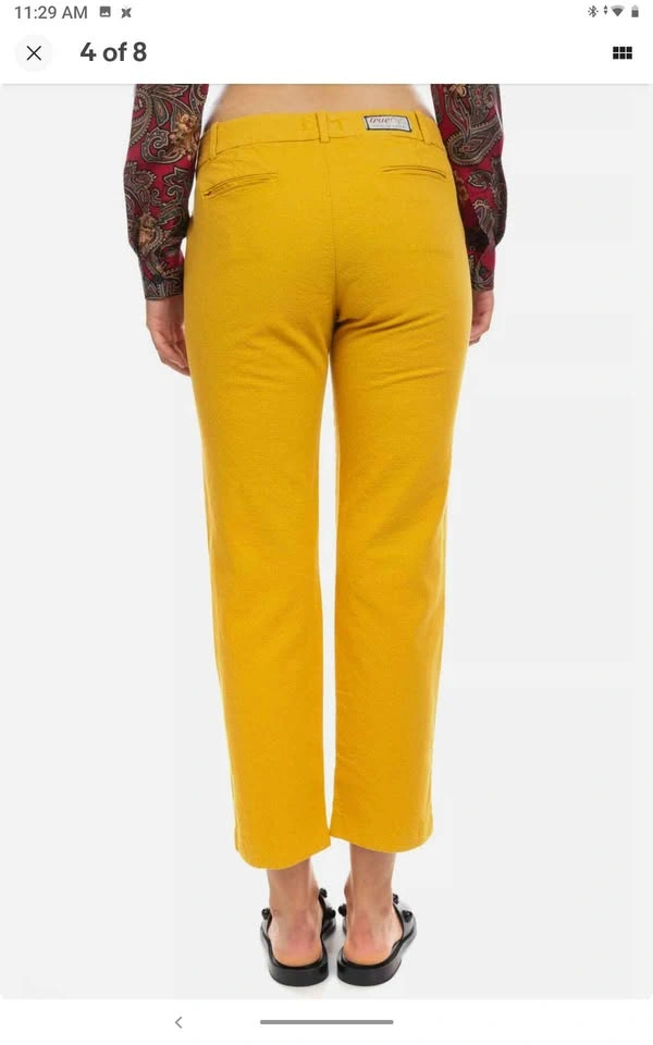 TRUE NYC Trousers Size 24 Polka Dot Made in Italy BNWT - photo 5
