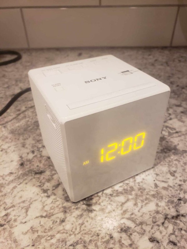 Sony alarm clock