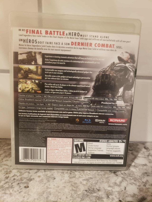 Metal Gear Solid 4 Guns of the Patriots PS3 - photo 3