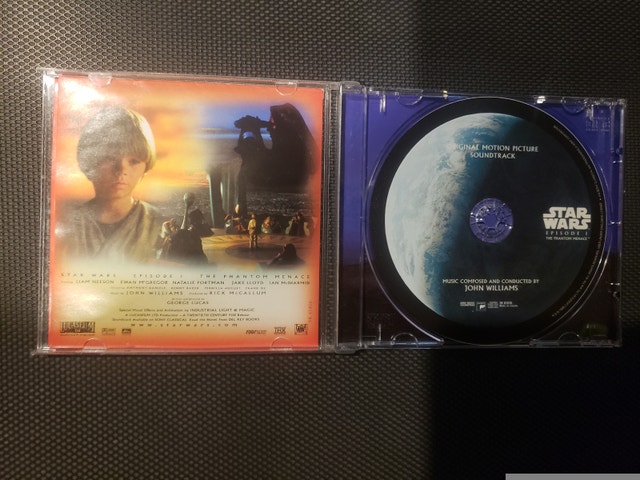 Star Wars Episode I Soundtrack CD - photo 2