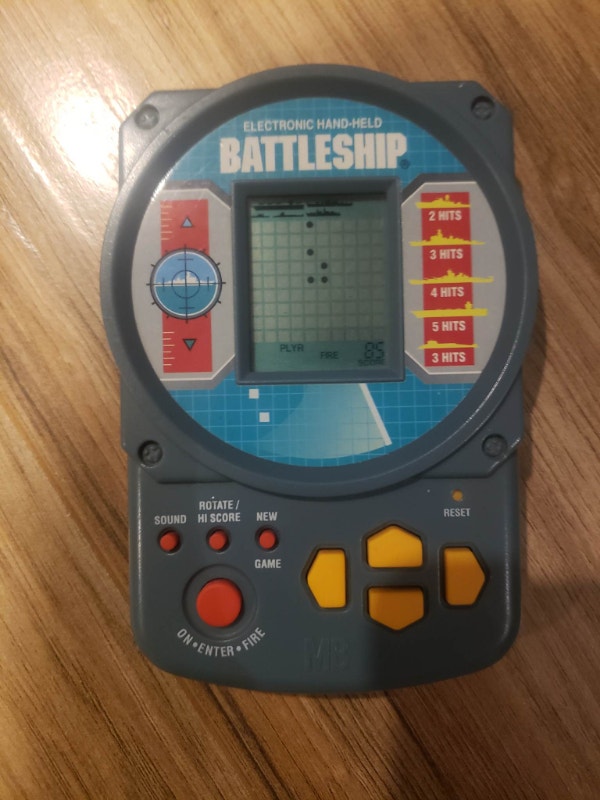 Battleship Electronic HandHeld Game