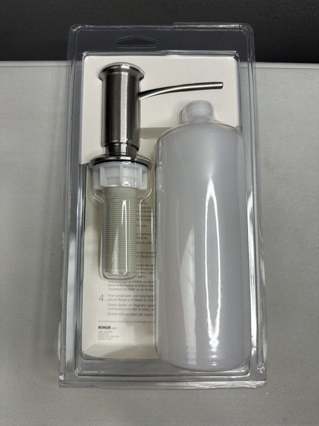 KOHLER 1895-C-VS Soap or Lotion Dispenser , Stainless - photo 2