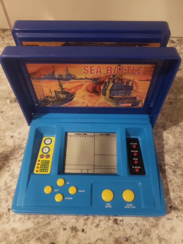 Sea Battle Table top Handheld game - photo 2