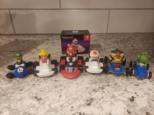 Mario kart McDonald’s toys