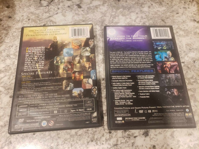 Final Fantasy dvd movies - photo 2