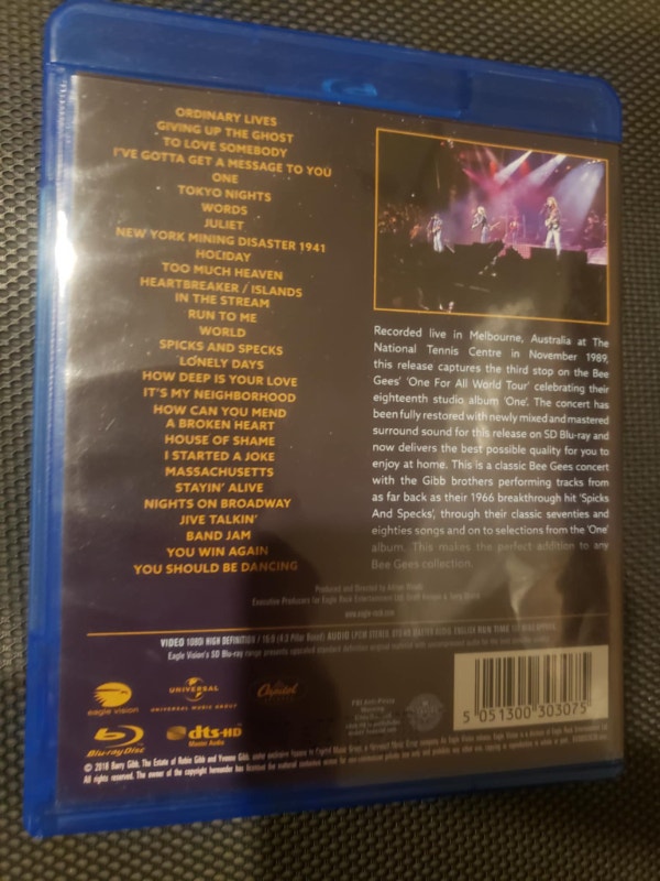 Bee Gees - One For All Tour Blu-ray - photo 2