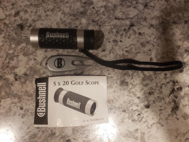 bushnell golf scope 5 x 20