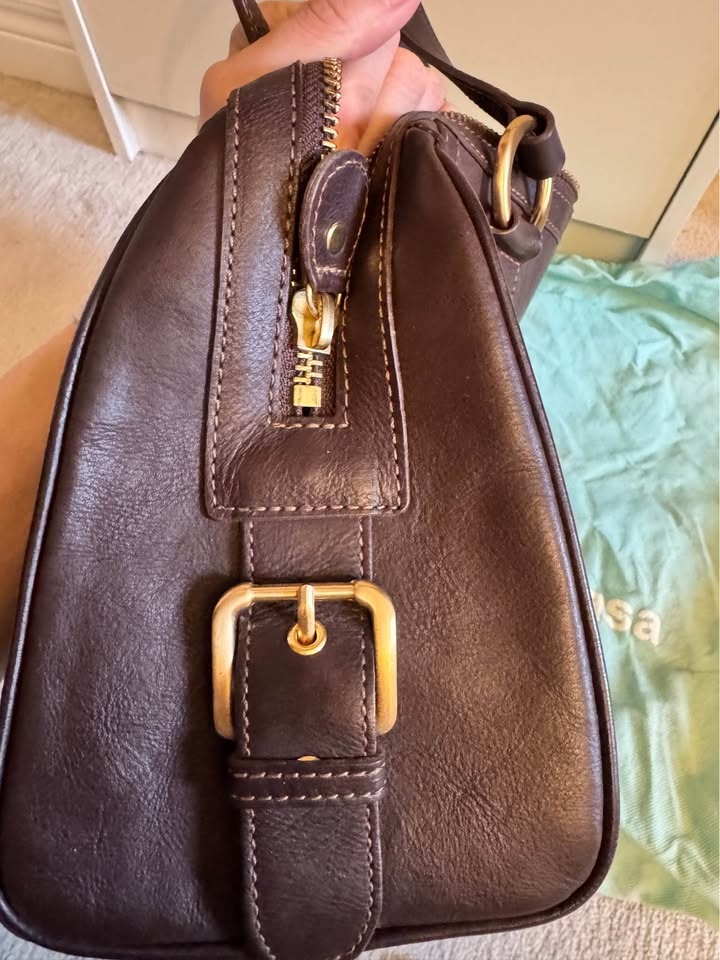 Samantha Thavasa-Brown Leather Purse - photo 4