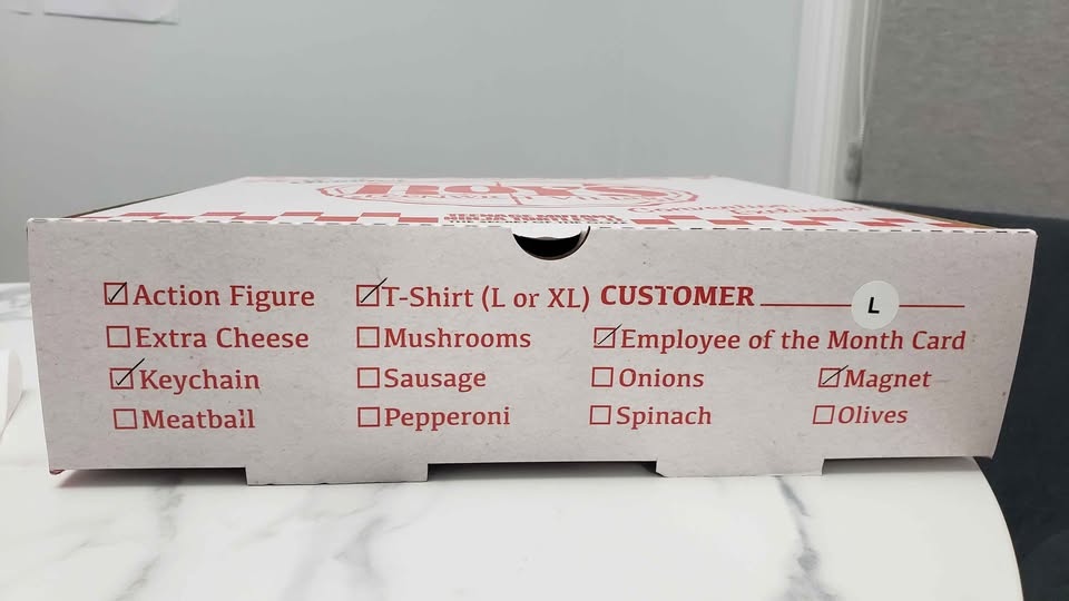 EMPTY TMNT II Keno Pizza Box (SDCC) - photo 5