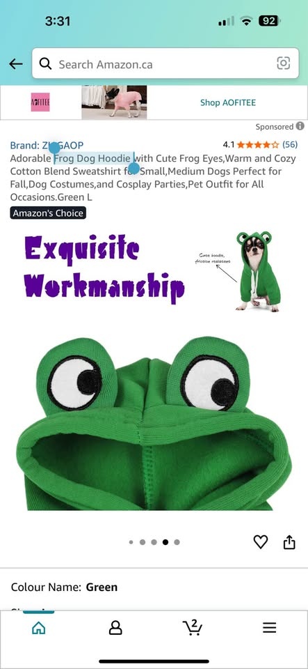 Cute dog hoodie - photo 4
