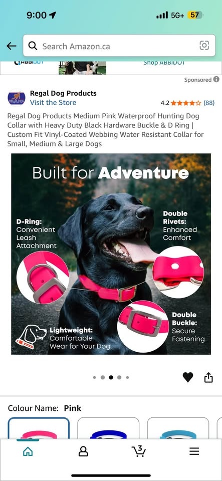 Pet collars - many sizes and designs available - photo 3