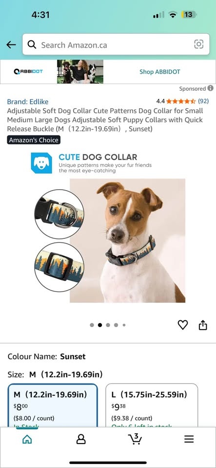 Pet collars - many sizes and designs available - photo 5