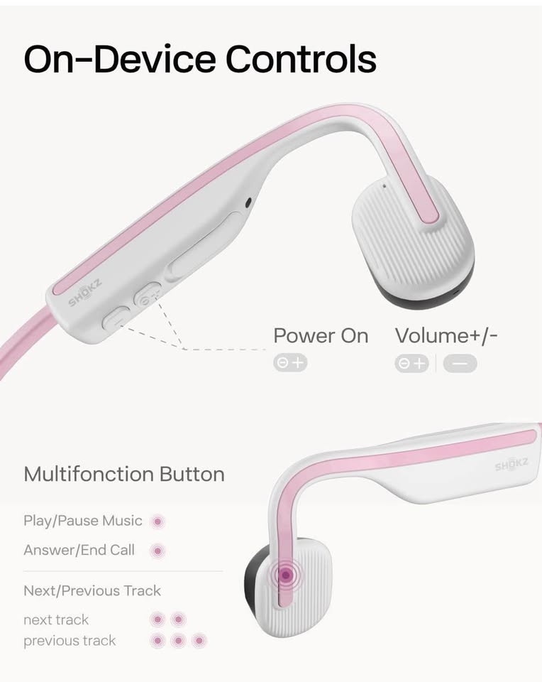 Shokz OpenMove - Open-Ear Bluetooth Sport Headphones - photo 4