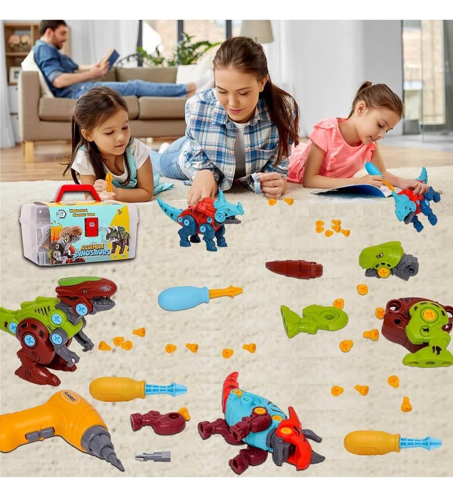 Assemble Dinosaurs kids toys - photo 2