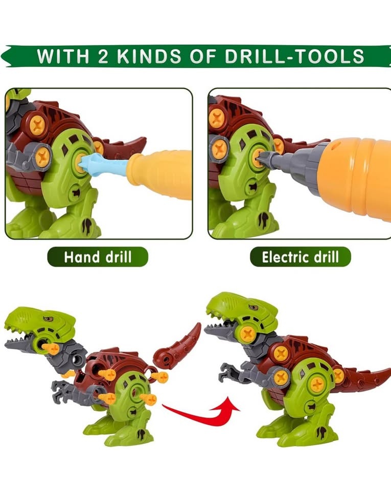 Assemble Dinosaurs kids toys - photo 5