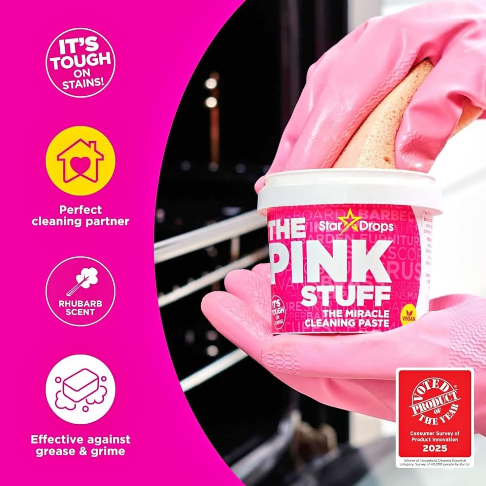 The Pink Stuff - The Miracle All Purpose Cleaning Paste