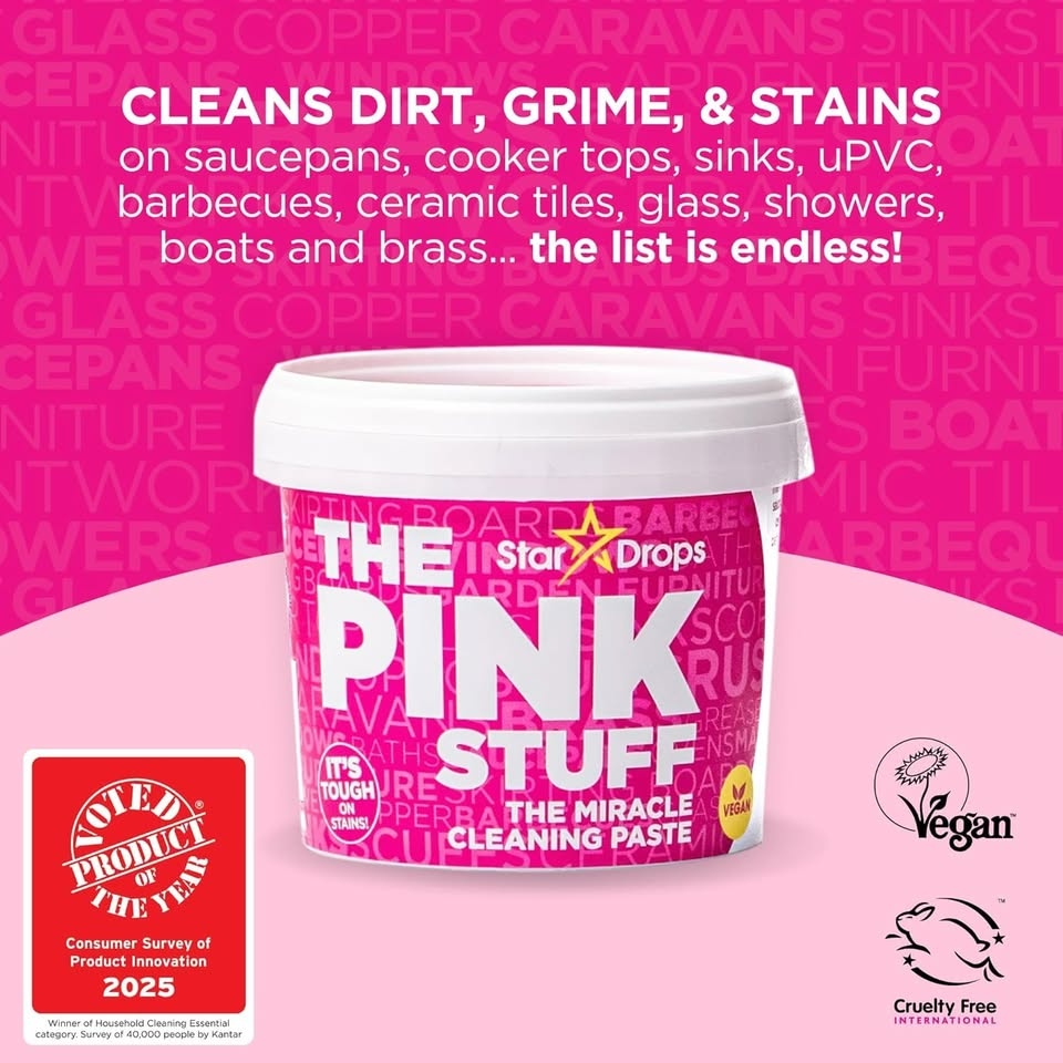 The Pink Stuff - The Miracle All Purpose Cleaning Paste - photo 5