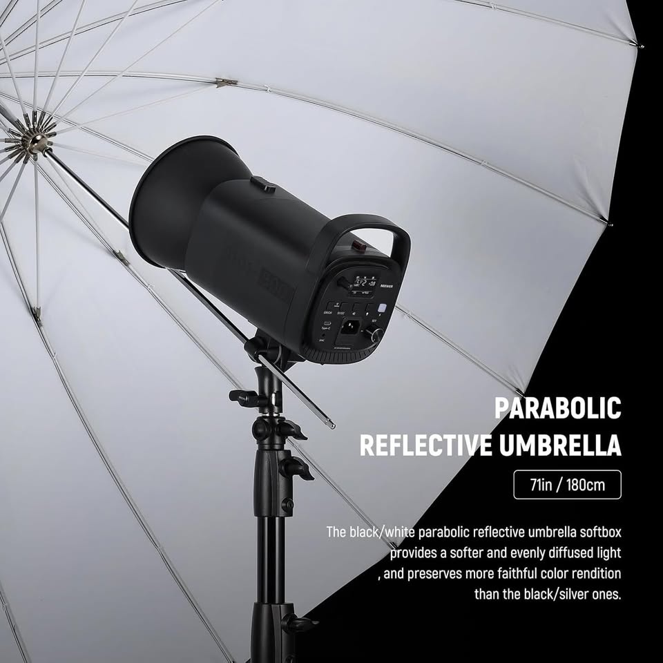 Neewer umbrella reflective photography soft box - 29' - photo 3