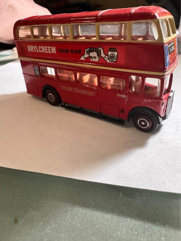 Vintage EFE London Double Decker Bus Diecast - photo 2