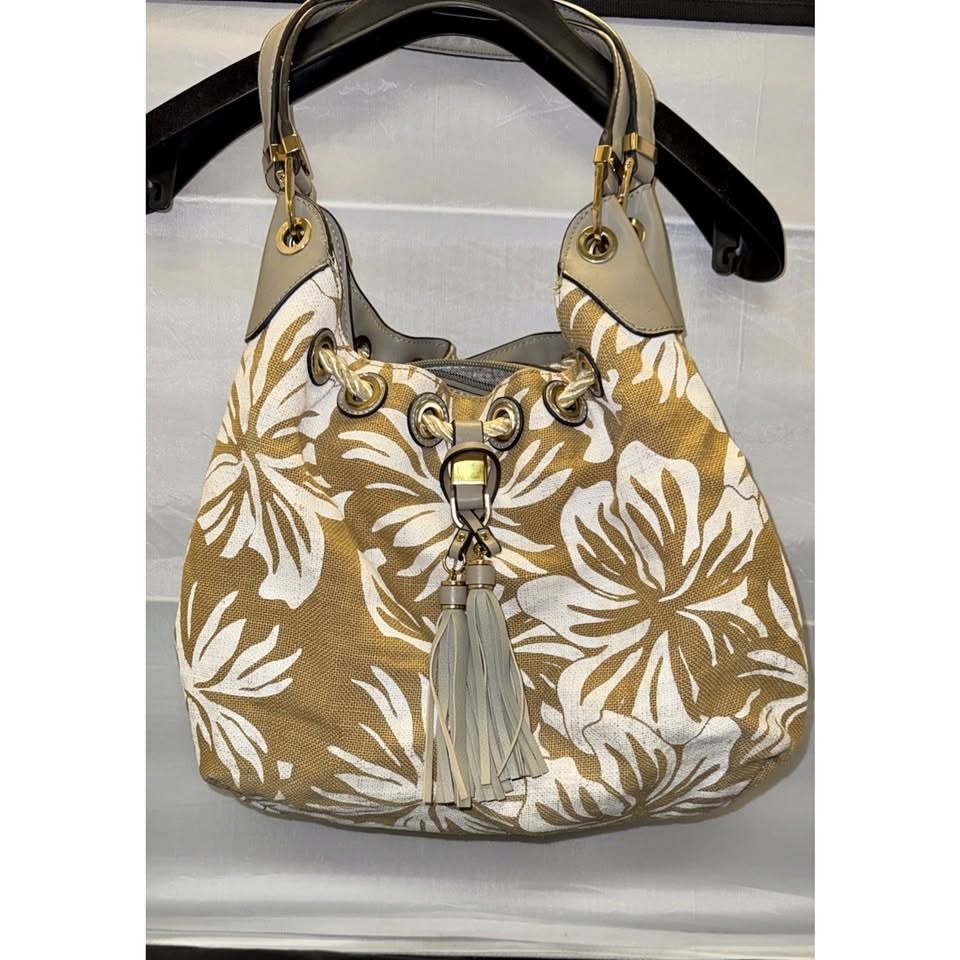 Urban Expressions Vegan Yellow Flowered Handbag