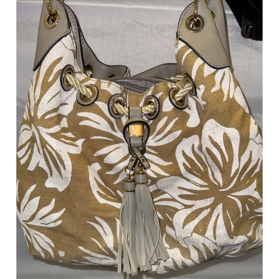 Urban Expressions Vegan Yellow Flowered Handbag - photo 3