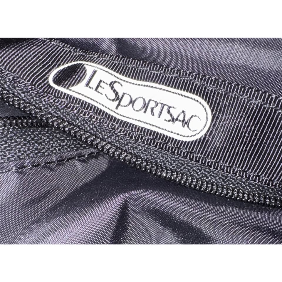 LeSportsac Weekender Black Gray Floral Tote - photo 5
