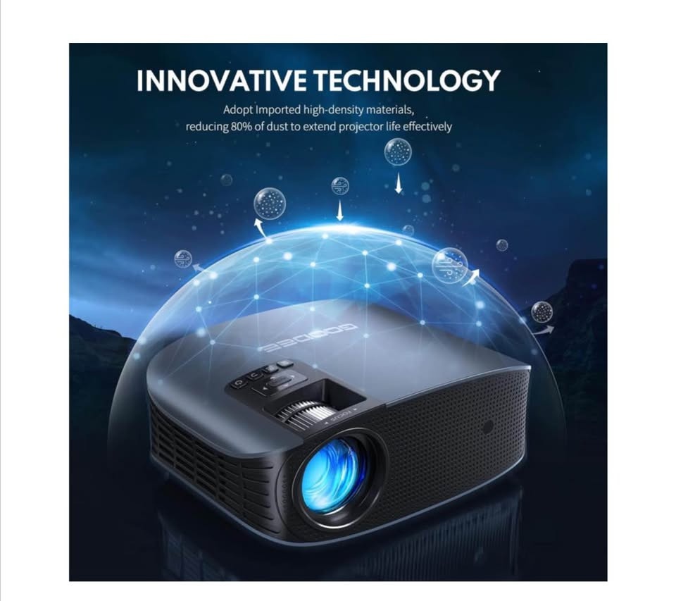 GooDee Projector 4K With WiFi And Bluetooth Supported - photo 2