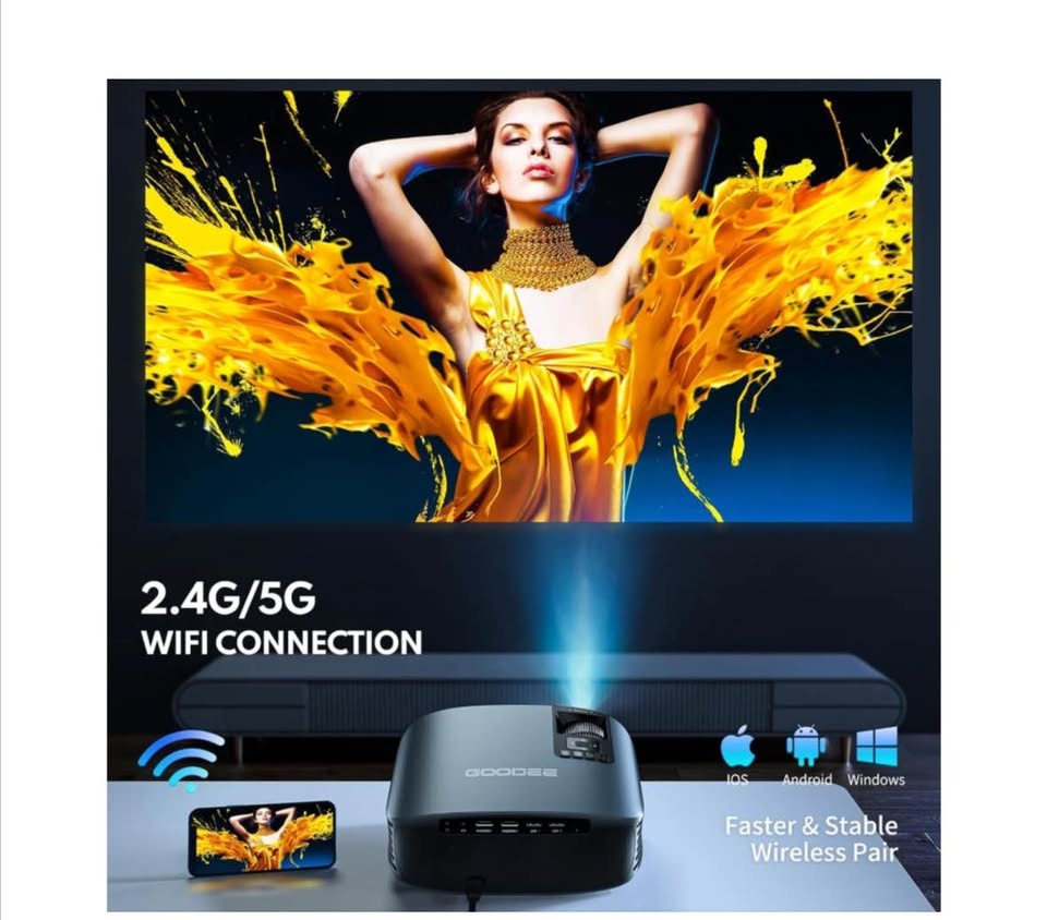 GooDee Projector 4K With WiFi And Bluetooth Supported - photo 3