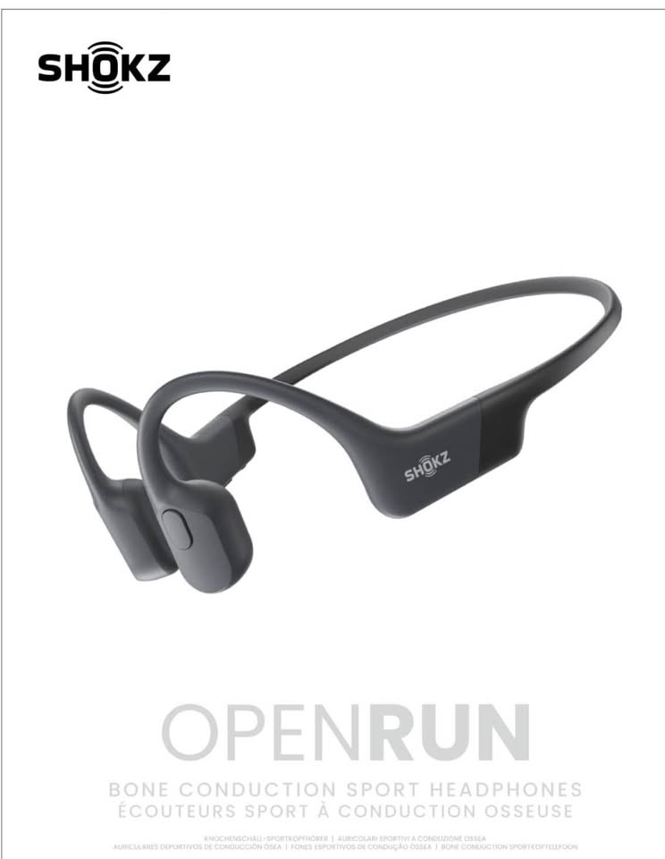SHOKZ OpenRun with USB-C Charging - Open-Ear Bluetooth Bone Cond - photo 2